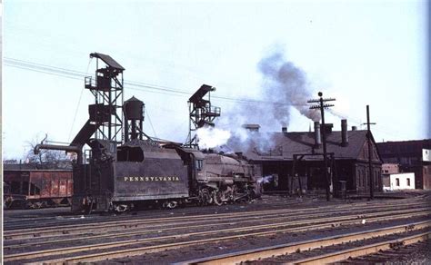 Prr Buttonwood Yard Wilkes Barre Pa L1 Mikado At Engine Terminal