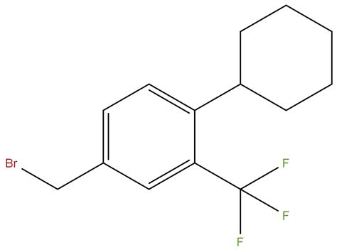 Bromomethyl Cyclohexyl Trifluoromethyl Benzene