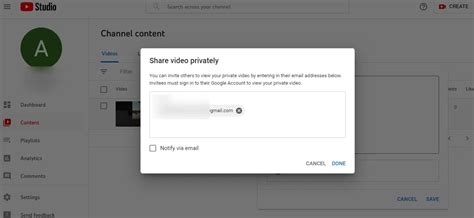 how to find private youtube videos