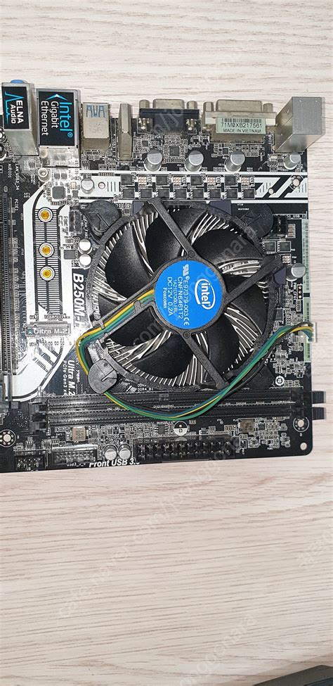 I7400 Asrock B250m Hdv 팝니다 Cpu 메인보드 중고나라