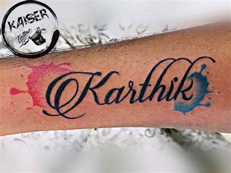 Karthik Name In Different Styles