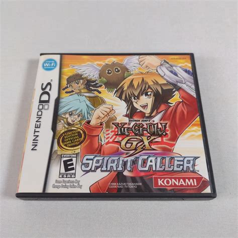 Yu Gi Oh GX Spirit Caller Nintendo DS 2007 Complete CIB With 3 Promo