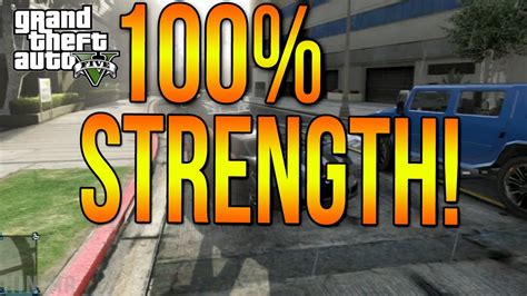 Gta Online How To Rank Up Strength Fast Level Up Gta V