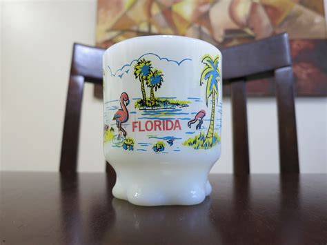 Florida Footed Pedestal Mug Fire King Fire King Mug