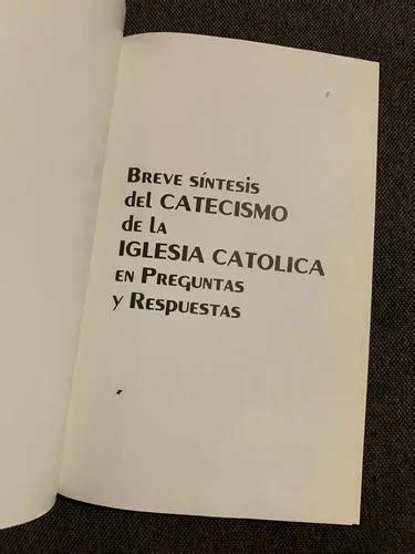 Breve Síntesis Del Catecismo De La Iglesia Católica N Ramos en venta en