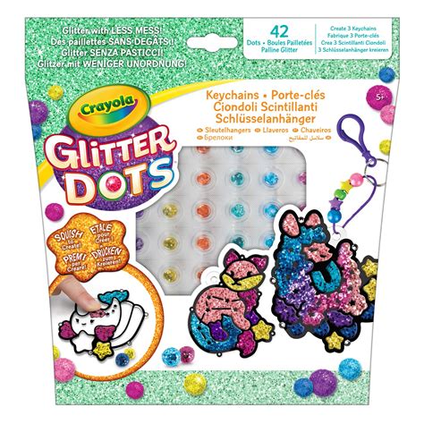 Crayola Glitter Dots Sleutelhanger Thimble Toys