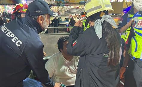 Falla en juego mecánico deja atrapadas a 24 personas en Feria de San