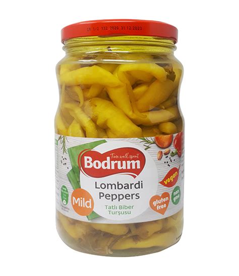 Bodrum Mild Lombardi Peppers G Shop At Bodrumfoods Co Uk