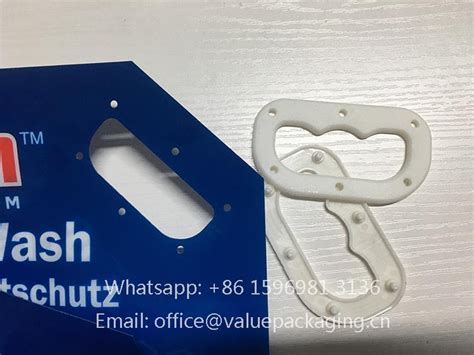 The Plastic Handle Options For A Standup Pouch Package Qingdao Tongli