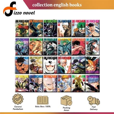 Jual Komik One Punch Man Volume English Fizzo Novel Shopee