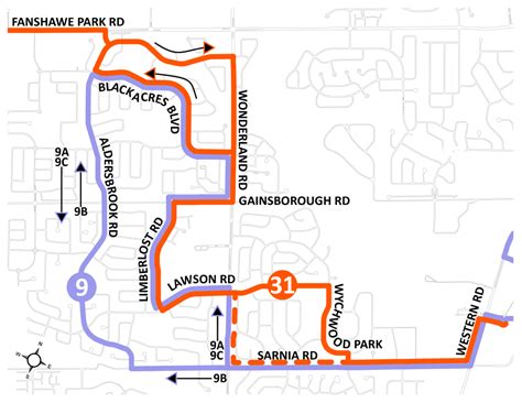 Route 9 & Route 31 Changes – September 1, 2019 – London Transit Commission