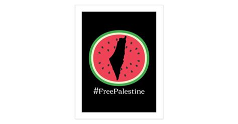 Palestine Watermelon - Watermelon Palestine Symbol Map Flag Home Fine ...