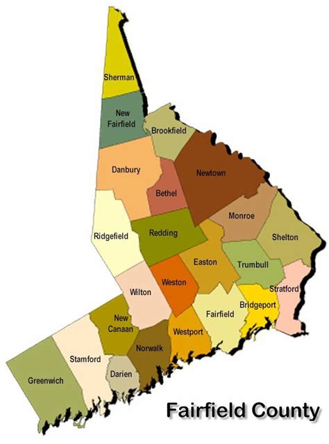 Fairfield County Map | Gadgets 2018