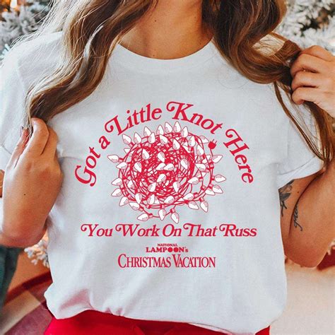 Give A Little Knot Here T Shirt National Lampoons Christmas Vacation