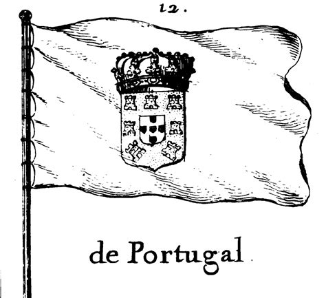 Pavillon De Portugal Dictionaire Des Termes Propres De Marine Flag 12