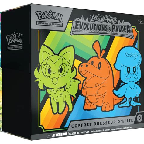 Pokémon Coffret Dresseur d Elite ETB Ecarlate et Violet