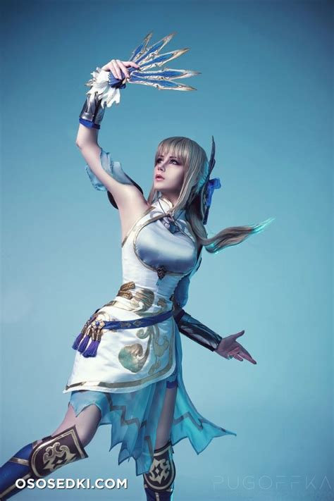 Oichi Wang Yuanji Dynasty Warriors Naked Cosplay Asian 11 Photos