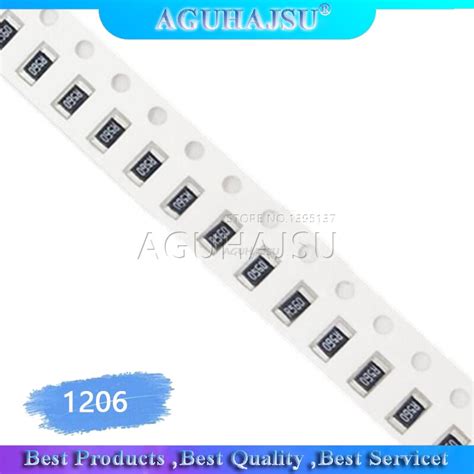 100pcs 1206 Smd Resistor 10k Ohm Chip Resistor 0 25w 1 4w 103 New