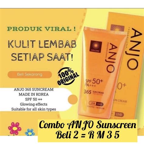 anjo combo lebih jimat shopee malaysia