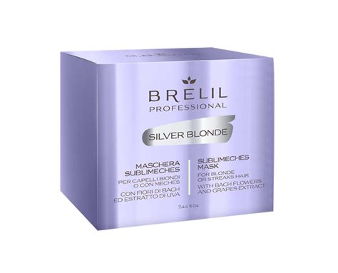 Brelil Biotreatment Silver Blonde Sublimeche Mask Conditioner Colour Boost Treatment 250ml