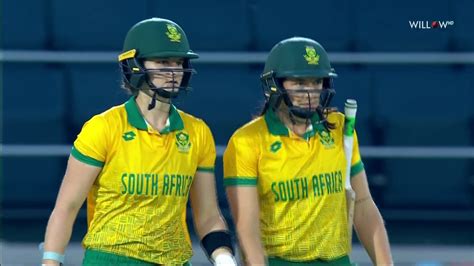 South Africa Women Innings Highlights Saw Vs Slw 1st T20i Match