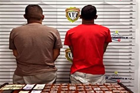 Capturados Dos Hombres Por Comercio Ilícito De Estupefacientes En Caracas El Aragueño