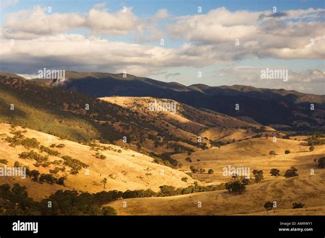 Thompson Valley Great Dividing Range Victoria Australia Stock Photo