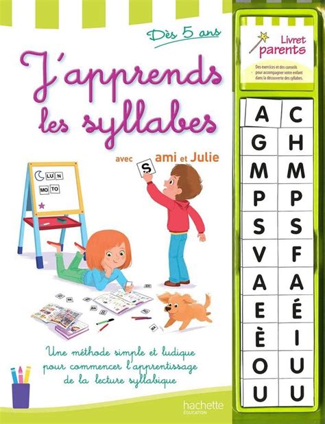 J apprends les syllabes avec sami et julie dès 5 ans une méthode