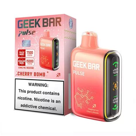 Cherry Bomb Geek Bar Pulse Vape Ezpuff