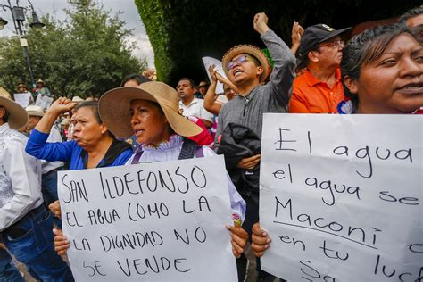 Llega Marcha Por El Agua A Quer Taro Siete Foto