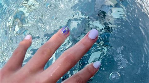 Asmr Pool Tile And Water Tapping 💙💙 Youtube