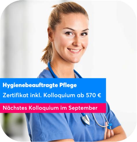 Hygienebeauftragte Pflege Abschlusskolloquium Im September 2024