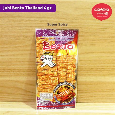 Jual Juhi Bento Thailand 4 Gram Snack Juhi Thailand PEDAS Shopee