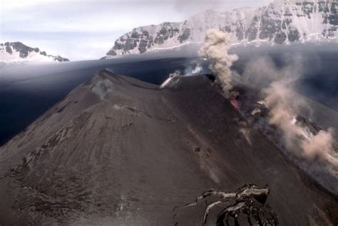 Strombolian Burst Of Incandescent Lava Fragments From The Intracaldera