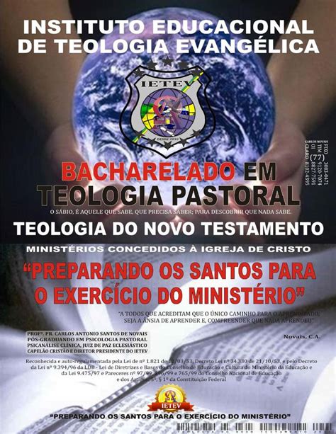 Apostila De Teologia Do Novo Testamento Ietev Teologia Testamento