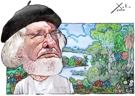 Xulio Formoso Ernesto Cardenal Dibujar Caricaturas Cardenal