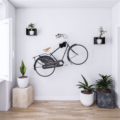 Pin Di Soportes De Bicicletas Para Pared