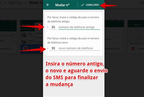 Mudar Número Vivo Por Sms - Como mudar número do WhatsApp ao trocar de telefone | AppTuts