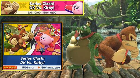 SSBU Series Clash DK Vs Kirby Online Tourney Event YouTube