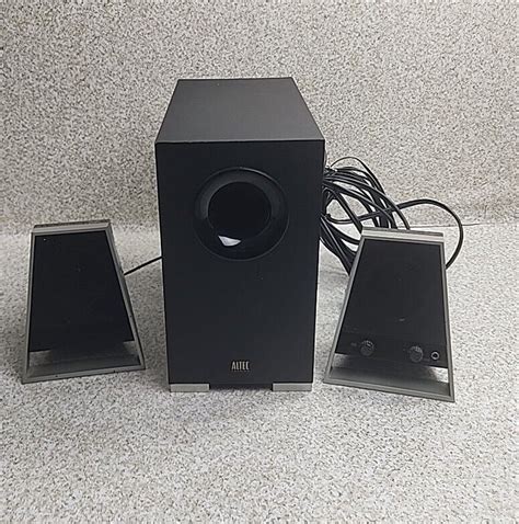 Used ALTEC LANSING Powered Audio Subwoofer VS2621 Gaming Speaker System