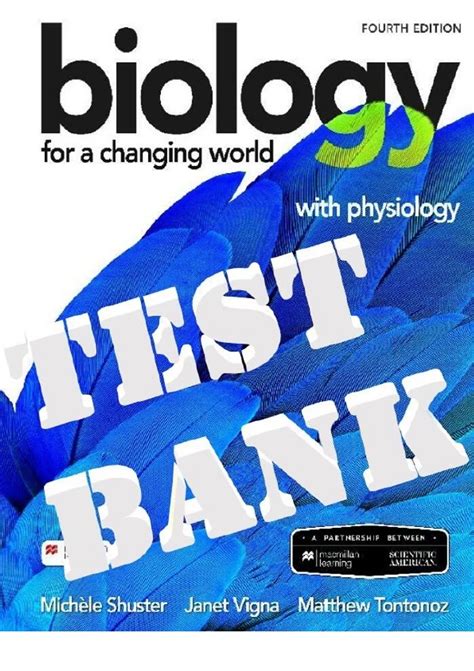 Scientific American Biology for a Changing World with Physiology 4th