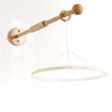 Amazon Promise Babe Crib Mobile Arm Wall Mounted Wooden Mobile Arm For Baby Crib Mobile