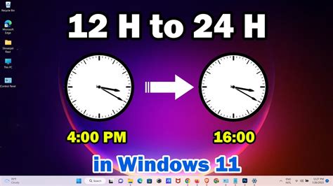 How To Change Time To 24 Hour Format In Windows 11 Printable Online