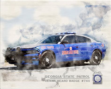 Custom Georgia Highway Patrol Car Georgia State Trooper With Custom ...