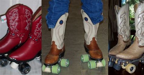 Cowboy Boot Roller Skates Are A Thing