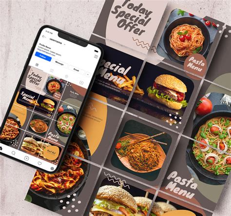 creative food instagram puzzle templates ksioks