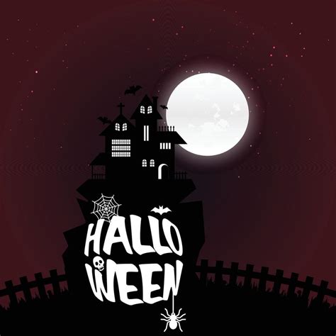 Happy Halloween Scary Night Background 13304807 Vector Art At Vecteezy