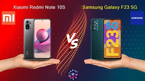 Xiaomi Redmi Note 10s Vs Samsung Galaxy F23 5g Full Comparison Full Specifications Youtube