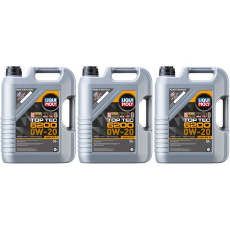 Liqui Moly Top Tec W X Liter Motoroeldirekt At