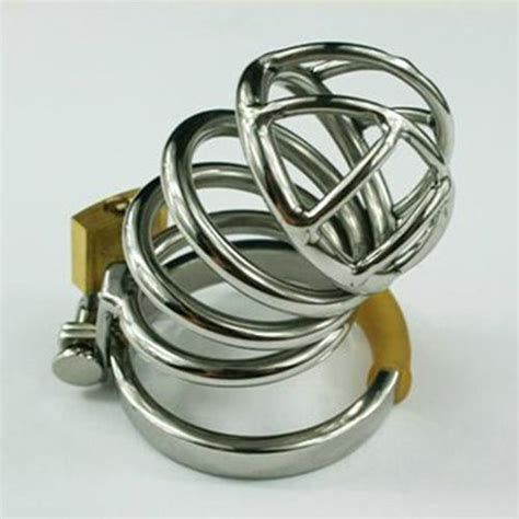 Brand New High Quality Small Stainless Steel Chastity Device Cage A080